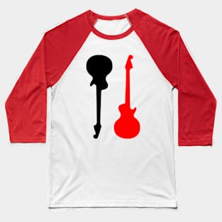 Red Rock Guitar Baseball T-Shirt